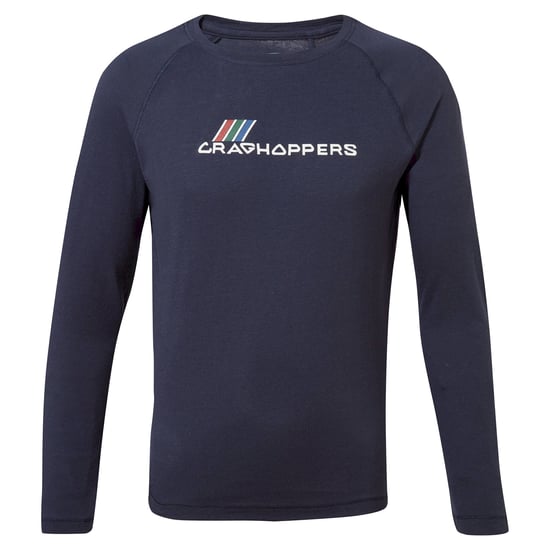 Bates LS T-Shirt Blue Navy Archive