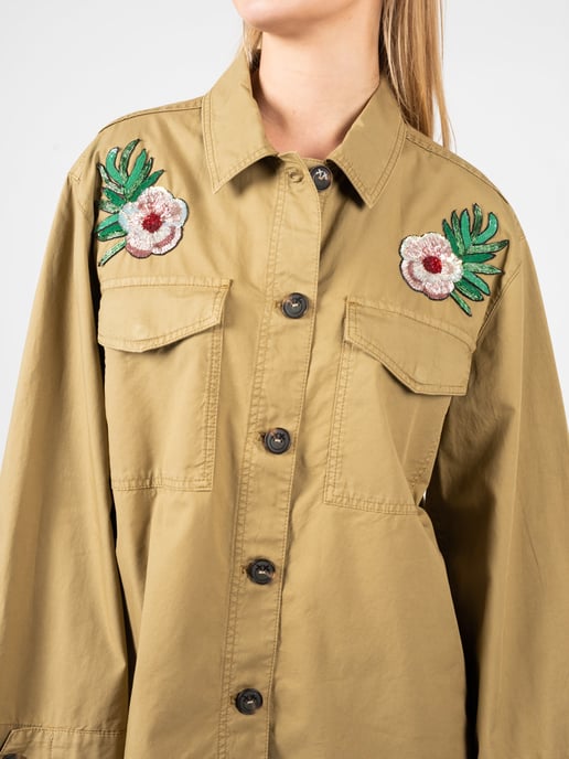 Pinko Camisa Capo de mujer verde - Image 5