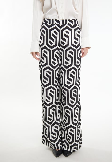 Dreimaster fabric trousers women - Image 3