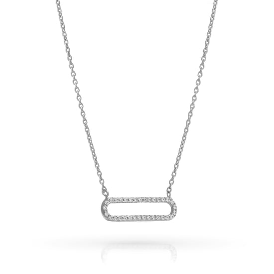 Orphelia 'Charm' Women's 925 Sterling Silver Necklace - Silver ZK-7563 - Image 3