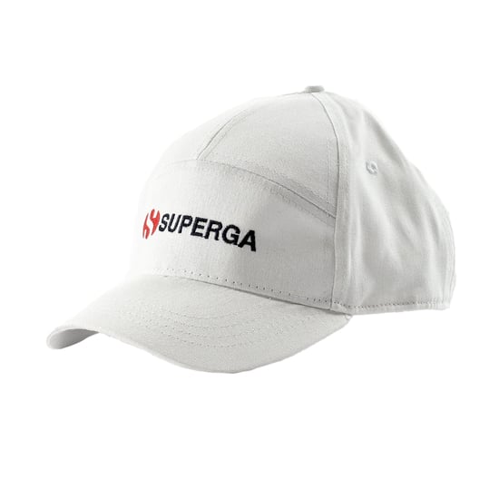 Superga Childrens/Kids Logo Baseball Cap (White) - Image 1