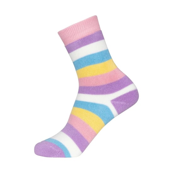 Trespass Childrens/Kids Frolic Boot Socks (Pack of 4) (Pink) - Image 3
