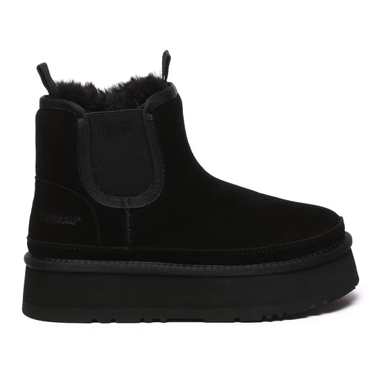EVER AU Mujer Botines Chelsea Plataforma De Piel - Shoveler - Image 1