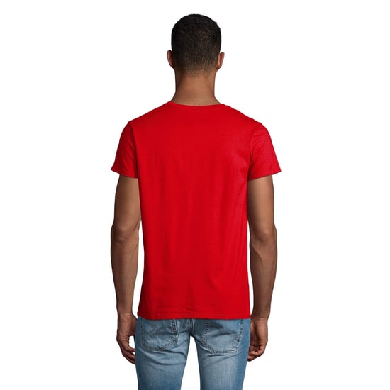 SOLS Mens Crusader Organic T-Shirt (Red) - Image 6