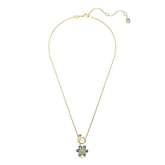 Swarovski 'Idyllia F Florere' Women's Gold Plated Metal Necklace - Gold 5709029 - Image 2
