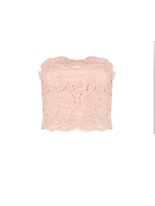 Pinko Top Montegrande de mujer rosado - Image 1