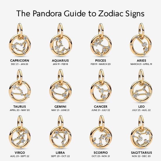 Pandora 'Zodiac Sign' Women's Gold Plated Metal Charm - Gold 762725C01