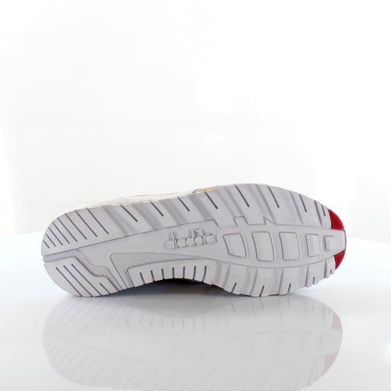 Diadora repubbliche marinare n9000 mii para hombre blanco/entrenadores rojos - Image 4