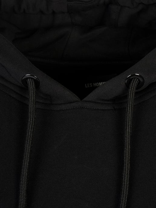 Les Hommes Sudadera Oversize del hombre negro - Image 6