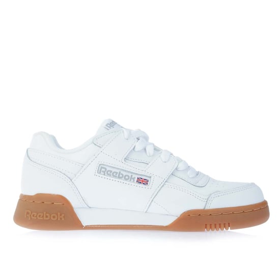 Men's Reebok Classics Workout Plus Trainers in White