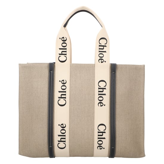 Chloé Large Woody Tote Bag Black