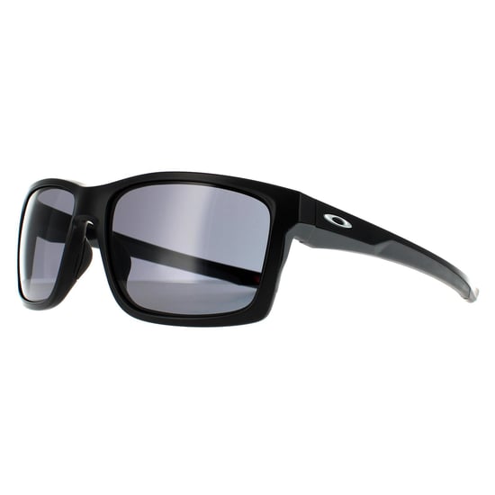 Gafas de sol Oakley Rectangulares para Hombre en Negro Mate con Lentes Grises Prizm - Image 2