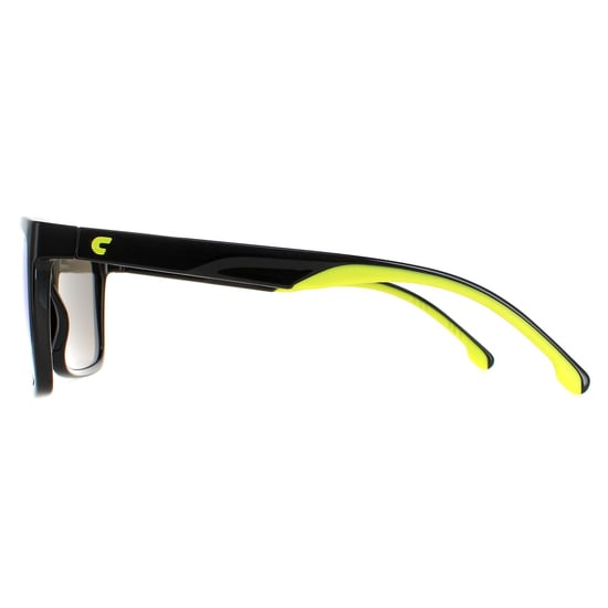 Carrera Square Mens Black Green Green Multilayer Mirror 8055/S