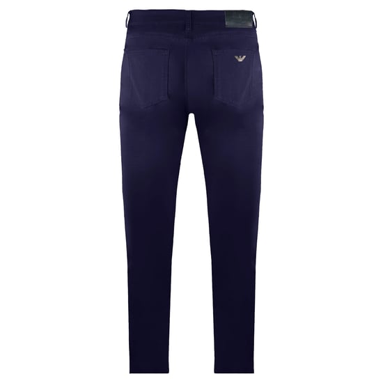 Emporio Armani Fit Fit Mens Navy Chino pantalones - Image 2