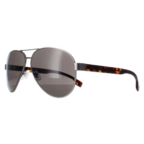 Gafas de sol Hugo Boss BOSS 1560/O/S R81 gris rutenio mate marrÃ³n - Image 2