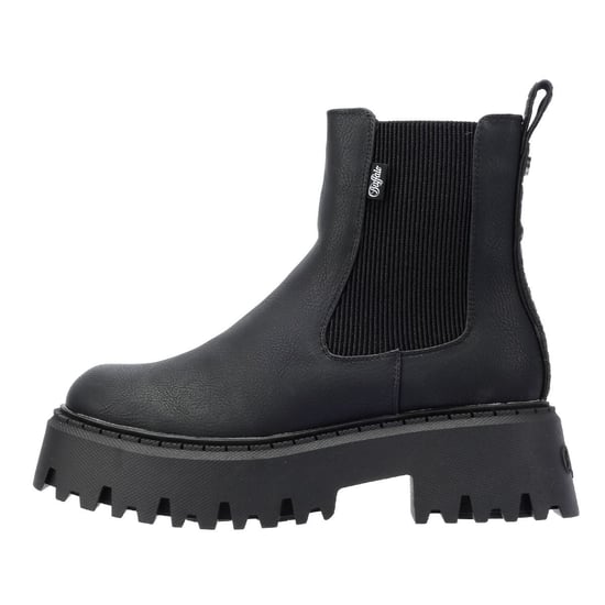 Buffalo Aspen Chelsea Leather Women's Black Boots - Image 6