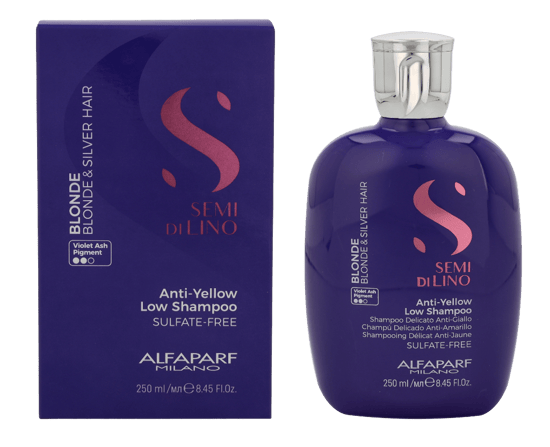 Semi Di Lino Blonde & Silver Low Shampoo 250 ml - Image 1