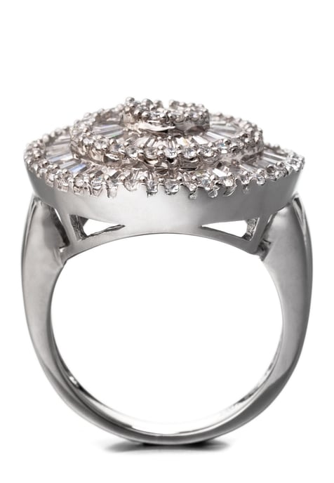 Orphelia Women's 925 Sterling Silver Ring - Silver R-4982 - Image 3