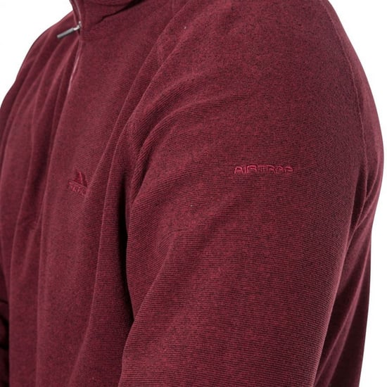 Trespass Mens Keynote Anti Pilling 1/4 Zip Fleece Top