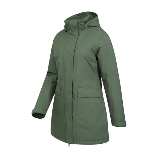 Mountain Warehouse Womens/Ladies Rain On Waterproof Padded Jacket (Khaki Brown)