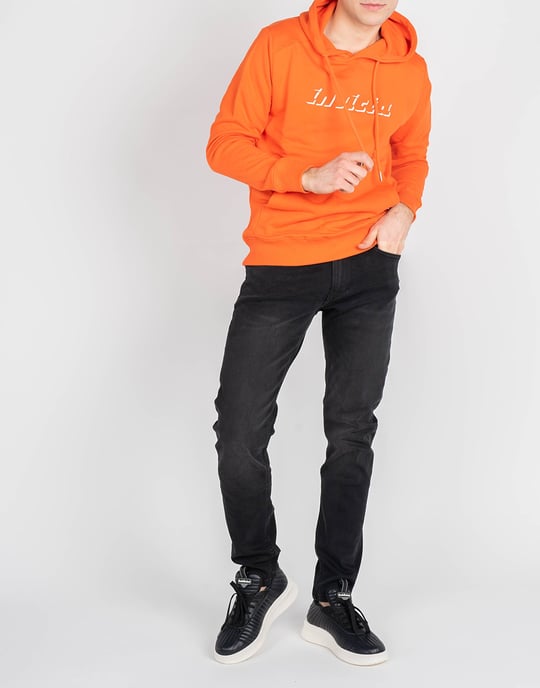 Invicta Sweatshirt Hoodie Men's Orange
