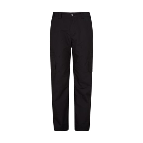 Mountain Warehouse Mens Trek Stretch Long Winter Hiking Trousers (Black) - Image 1