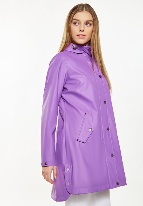 Schmuddelwedda raincoat women purple - Image 3