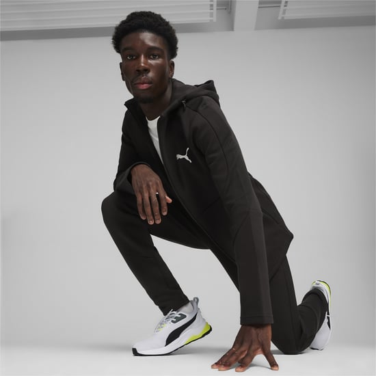 PUMA Mens EVOSTRIPE Full-Zip Hoodie
