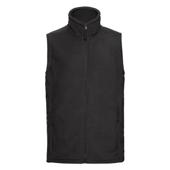 Russell Mens Fleece Outdoor Gilet (Black) - Image 1