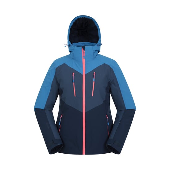Mountain Warehouse Womens/Ladies Valais Waterproof Waterproof Ski Jacket (Navy) - Image 1