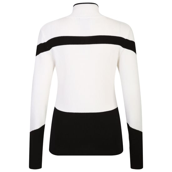 Dare 2B Womens/Ladies Rocker Zip Sweater Top (Black/White)