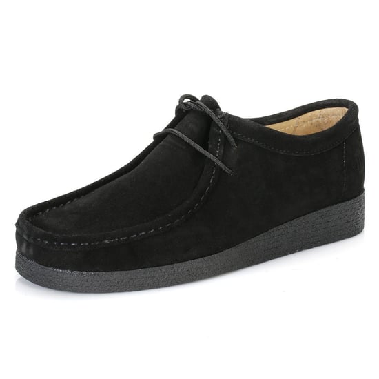 TOWER London Apache Black Suede Shoes - Image 2