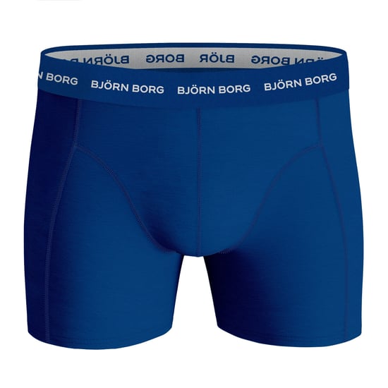 Björn Borg- 5 Pares Calzoncillos Boxer Hombre | Algodón Stretch Boxers Calzoncillos - Azul / Rojo - Image 2