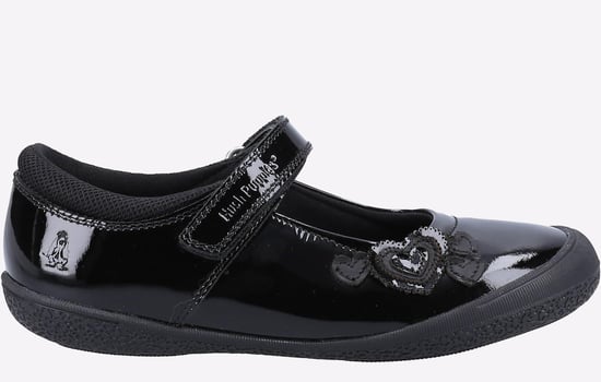 Hush Puppies Rosanna Patent School Shoes Infant - Image 1