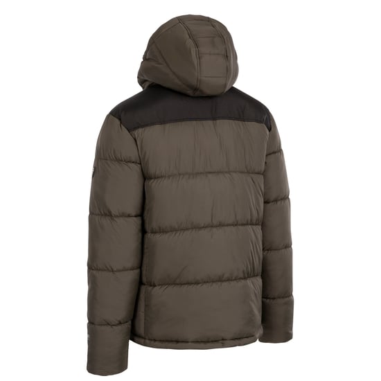Trespass Mens Parkstone Quilted Jacket (Dark Vine)
