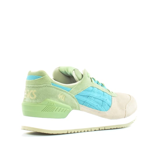 Asics Gel-Respector Mens Beige/Green Trainers