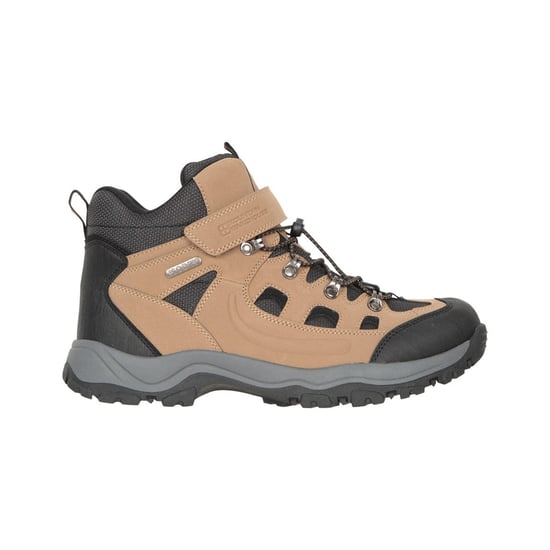 Mountain Warehouse Mens Adventurer Adaptive Faux Suede Waterproof Boots (Brown) - Image 4