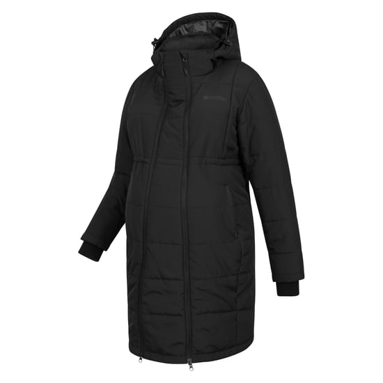 Mountain Warehouse Womens/Ladies Amethyst Long Maternity Padded Jacket (Black) - Image 3