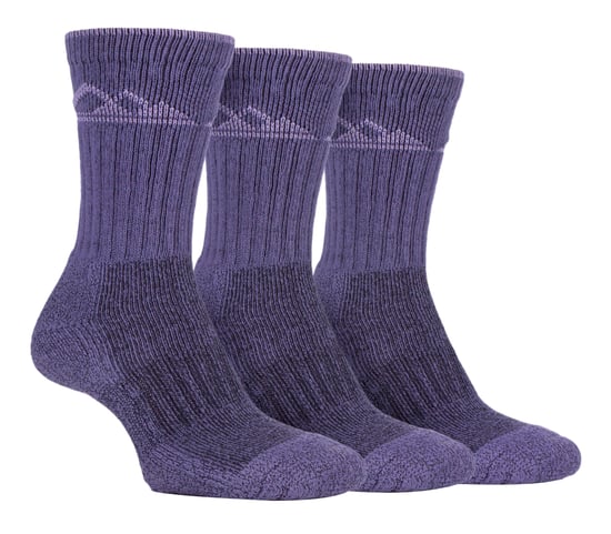 Storm Bloc - Calcetines de algodón grueso de 3 pares para mujer - Image 1