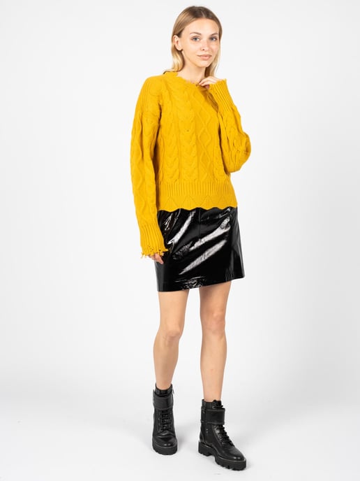 Pinko Suéter Chianti de mujer amarillo - Image 6