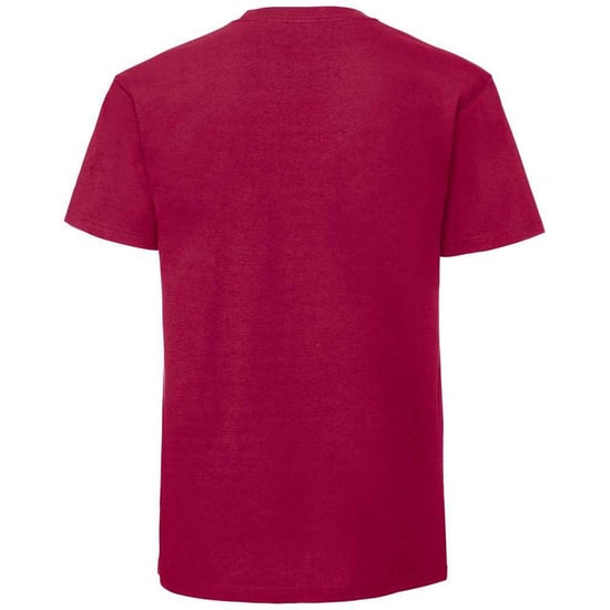 Fruit Of The Loom Mens Ringspun Premium T-Shirt (Cranberry) - Image 2