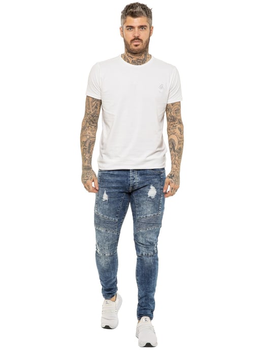 Enzo Biker Jeans - Azul - Image 5