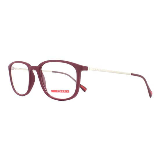 Montura de Gafas Prada Sport PS03HV VYX1O1 Borbón de Caucho para Hombre - Image 2