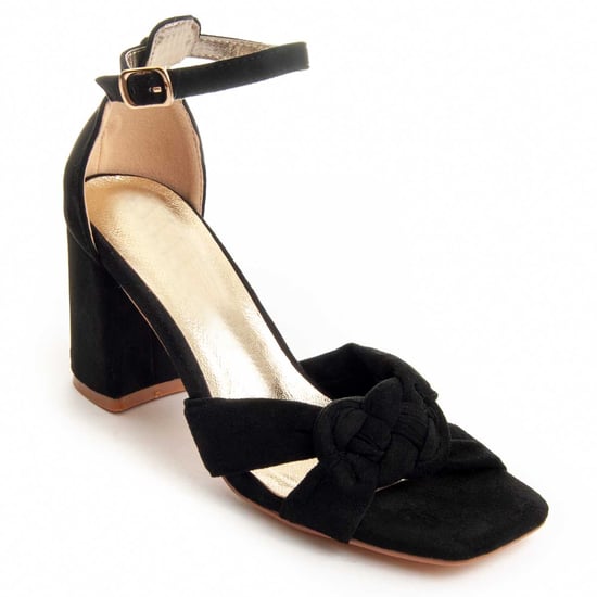 Sandalía de Tacón Montevita Sandal2 en Negro - Image 3