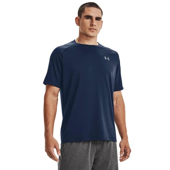 Under Armour Mens Tech T-Shirt (Academy Blue/Graphite) - Image 4