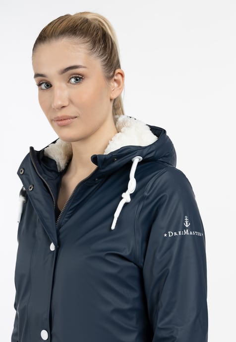 DreiMaster Maritim rain jacket with teddy lining drymaster - Image 3