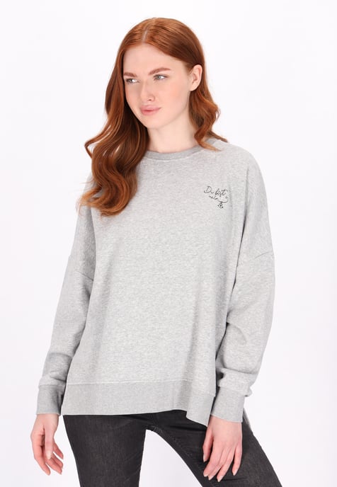 Dreimaster Sweatshirt women Grey melange - Image 3