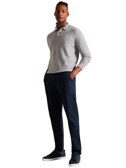 Ted Baker Polo de punto de manga larga para hombre - Morar - Image 6