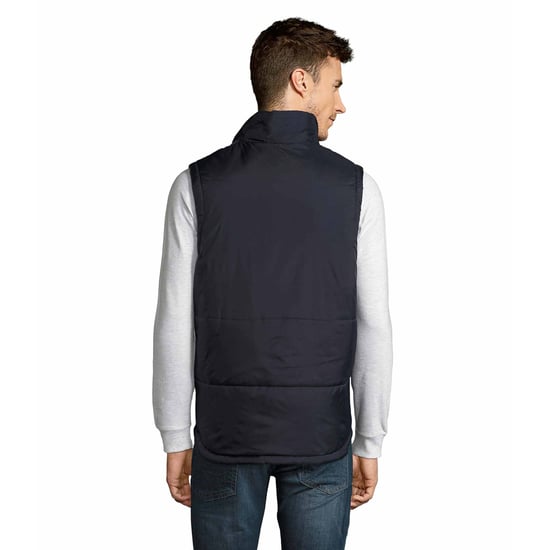 SOLS Warm Unisex Padded Bodywarmer Jacket (Navy) - Image 3