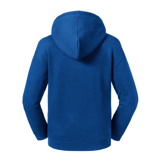 Russell Childrens/Kids Authentic Hooded Sweatshirt (Bright Royal) - Image 2